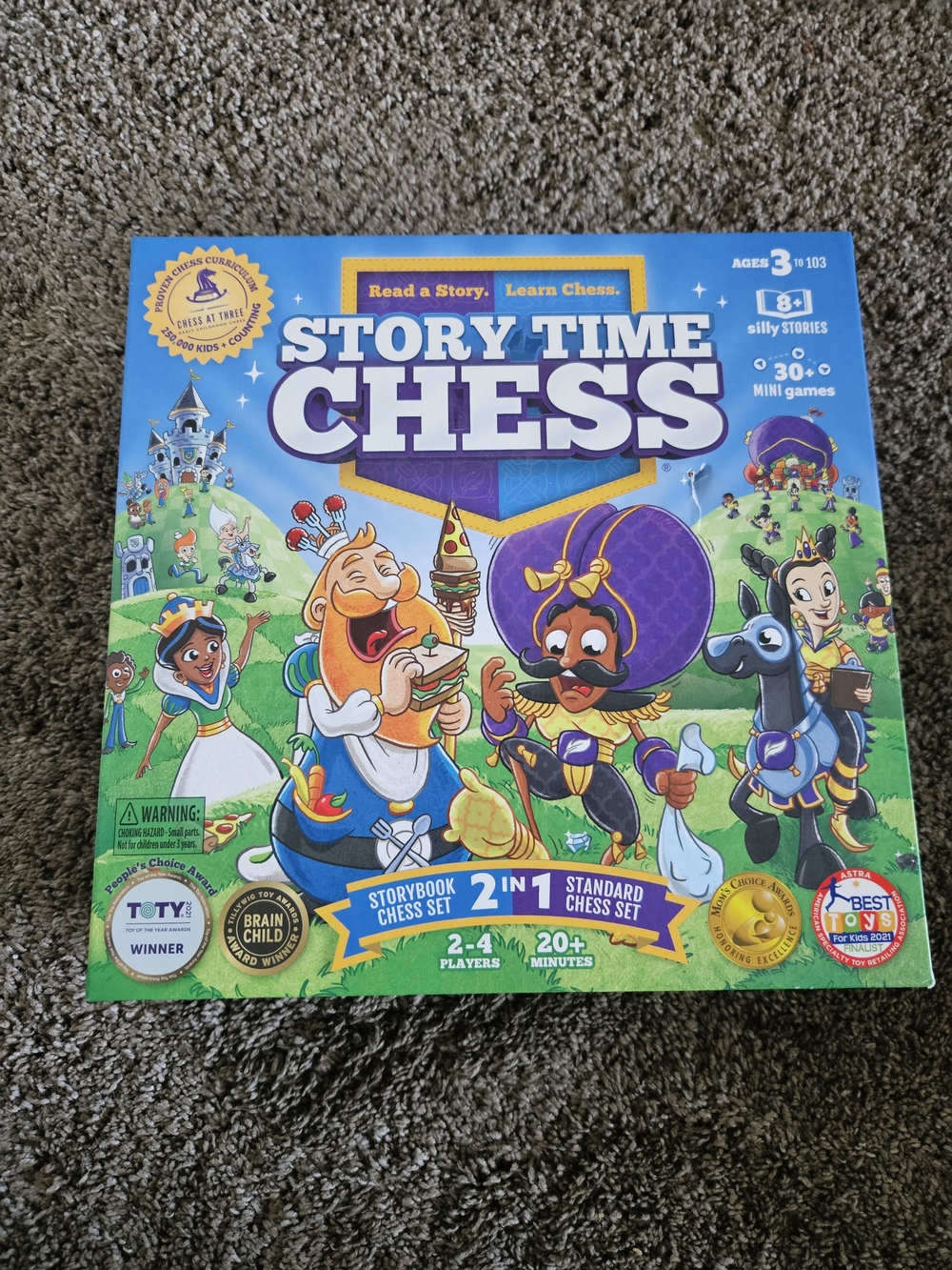 Story Time Chest Family Board Game - Complete